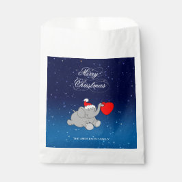 Olifant met Rood Pet Bedankzakje