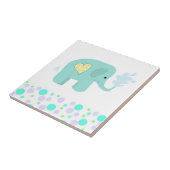 Olifant met Stippen Tegeltje (Zijkant)
