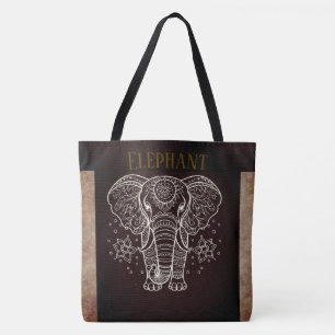 , olifant met Tas