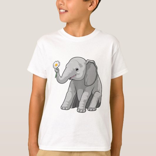 Olifant met ventilator t-shirt (Voorkant)