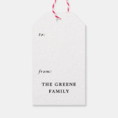 Olifant met Verjaardagsballonnen Cadeaulabel (Achterkant)