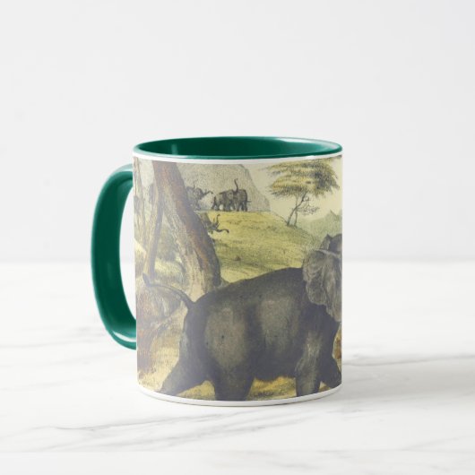  olifant mok (Voorkant links)