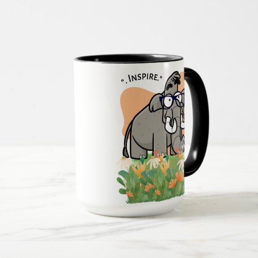 olifant mok (Voorkant rechts)