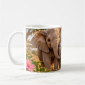 Olifant mok met 'Be Kind Always' (Links)