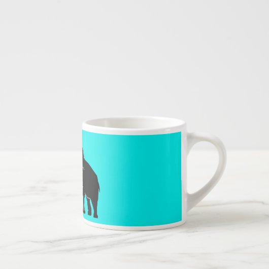 Olifant Mok Uw Kleuren Espresoo Cup (Rechts)