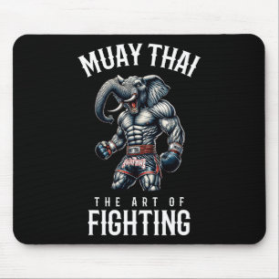 Olifant Muay Thai - Kickboksen en Thaise Olifant  Muismat