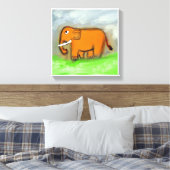 Olifant Muur Kunst Prints – Verbluffende Kunst (Insitu (Slaapkamer))