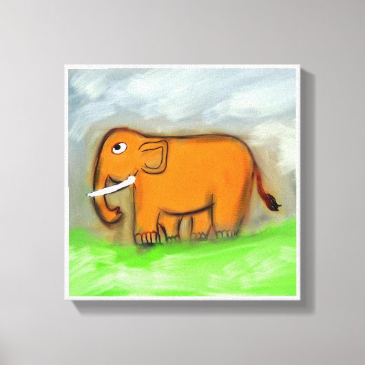 Olifant Muur Kunst Prints – Verbluffende Kunst (Voorkant)