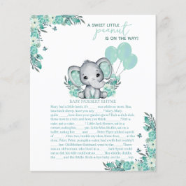 Olifant Neutral Baby shower spel