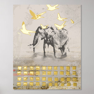 Olifant Nomad Modern Print