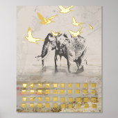 Olifant Nomad Moderne Print (Voorkant)