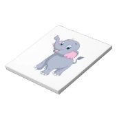 olifant notitieblok (Linkerzijde)