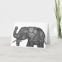 olifant notitiekaartje