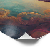 olifant nr. 2 Glanzend Poster (Hoek)