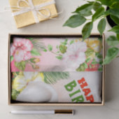 Olifant Oerwoud Safari Verjaardag Tissuepapier (Geschenk)