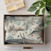  olifant Oerwoud schilderij Tissuepapier (Geschenk)