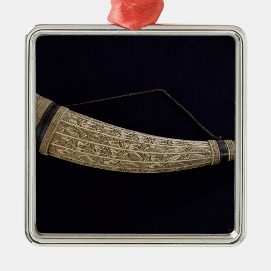 Olifant of St. Hubert Metalen Ornament (Voorkant)