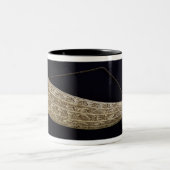 Olifant of St. Hubert Tweekleurige Koffiemok (Center)