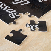 Olifant onder een sterrenhemel legpuzzel (Zijkant)