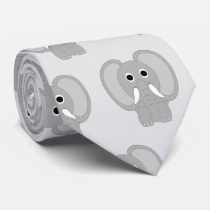 Olifant ontwerp stropdas