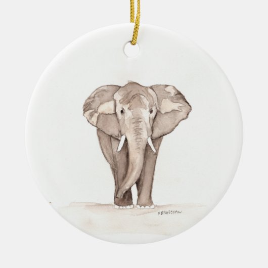 olifant ornament (Voorkant)