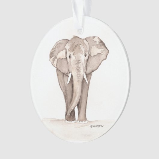 olifant ornament (voorkant)