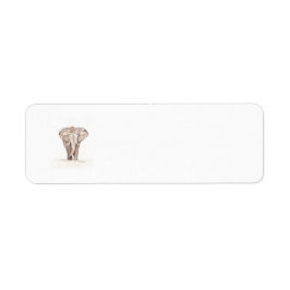 olifant ornament etiket