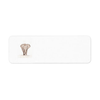 olifant ornament etiket