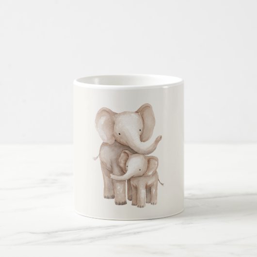Olifant Ouder & Baby Koffiemok (Center)