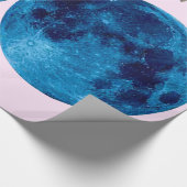 Olifant over de maan inpakpapier (Hoek)