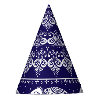 Olifant, paisley: tribal patroon. feesthoedjes