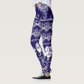 Olifant, paisley: tribal patroon. leggings (Links)