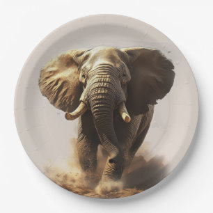 Olifant Papieren Bordje
