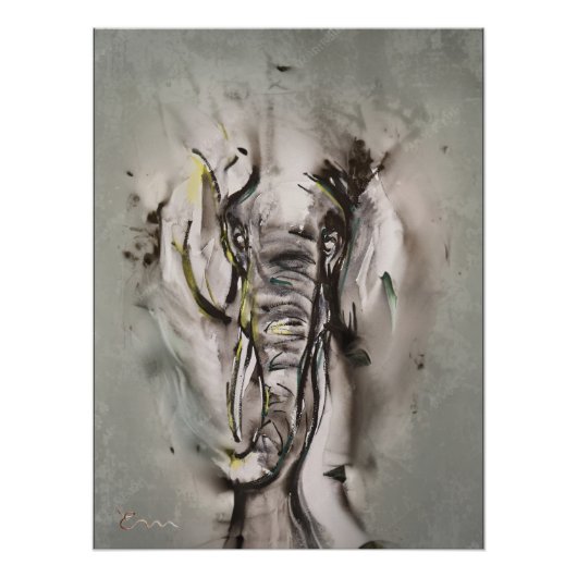 Olifant Perfect Poster (Voorkant)