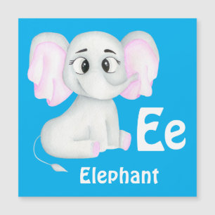 Olifant personaliseren ABC: Letter E - Jouw namen 