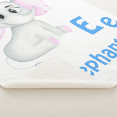 Olifant personaliseren ABC: Letter E - Jouw namen  Sherpa Deken (3/4)