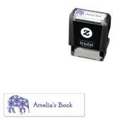 Olifant Persoonlijk Ex Libris Zelfinktende Stempel (In situ)