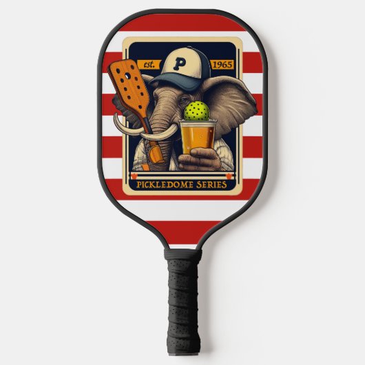 Olifant Pickleball World Series Pickledome peddel Pickleball Paddle (Voorkant)