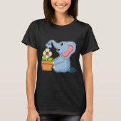 Olifant Plant potbloem T-shirt (Voorkant)