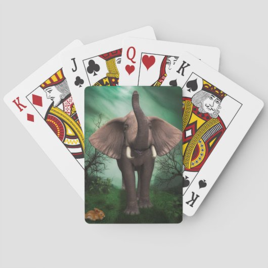 Olifant Pokerkaarten (Achterkant)