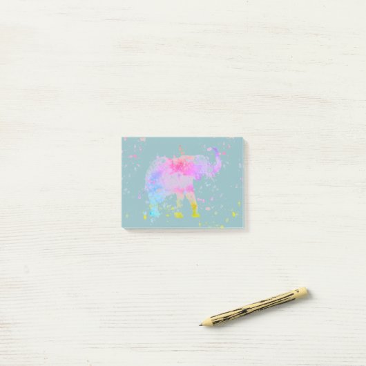 Olifant Post-it® Notes (Op bureau)