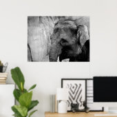 olifant poster (Thuiskantoor)