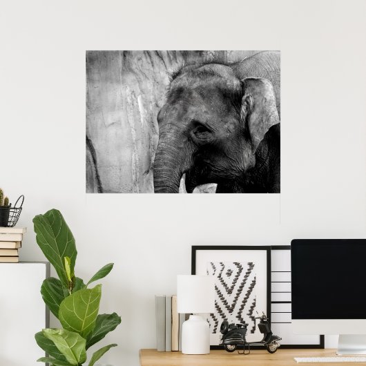 olifant poster (Thuiskantoor)