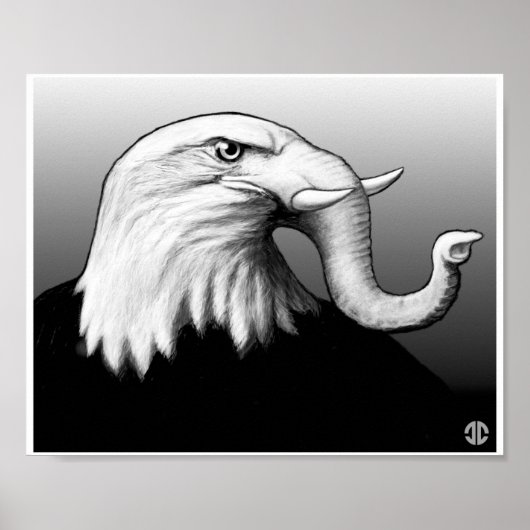 olifant poster (Voorkant)
