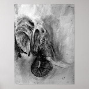 Olifant poster maat 18x24