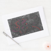 olifant rechthoekige sticker (Envelop)