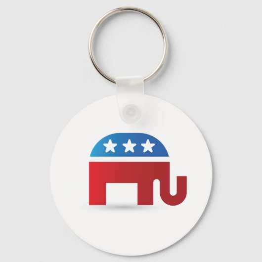 Olifant Republikeinen Sleutelhanger (Voorkant)