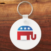 Olifant Republikeinen Sleutelhanger (Voorkant)