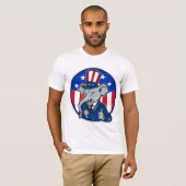 Olifant Republikeins Mannen T-shirt (Voorkant volledig)