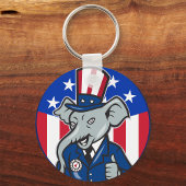 Olifant Republikeinse Sleutelhanger